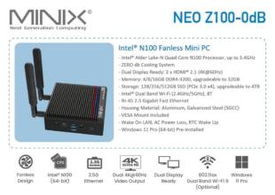 €229 with coupon for MINIX Z100-0dB Mini PC, Intel N100 256GB from GEEKBUYING