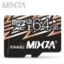 MIXZA TOHAOLL U3 Micro SD Memory Card  -  64GB  BLACK