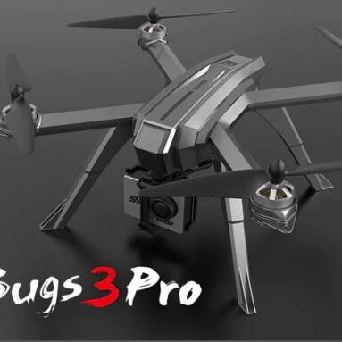 €116 with coupon for MJX Bug 3 Pro ( B3PRO ) 5G WiFi FPV RC Drone UAV- RTF – SILVER 720P/1 BATTERY from GearBest