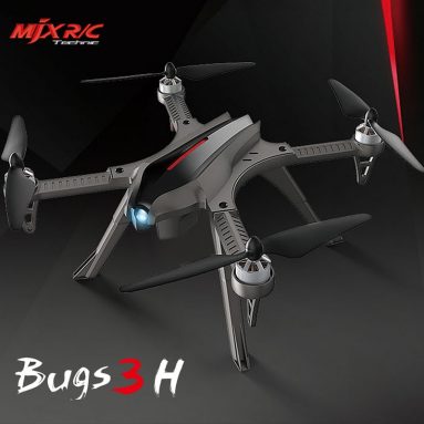 $ 139 với phiếu giảm giá cho MJX Bugs 5W 5G Wifi FPV RC Bay Không Người Lái Quadcopter Xám từ TOMTOP