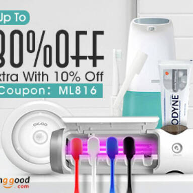 Up to 80% OFF for Smart Home Products with Extra 10% OFF Coupon from BANGGOOD TECHNOLOGY CO., LIMITED