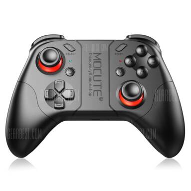 $7 with coupon for MOCUTE – 053 Bluetooth Game Controller Gamepad  –  BLACK  from GearBest