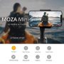 Estabilizador de cardan dobrável do eixo 3 do MOZA Mini - S para smartphone