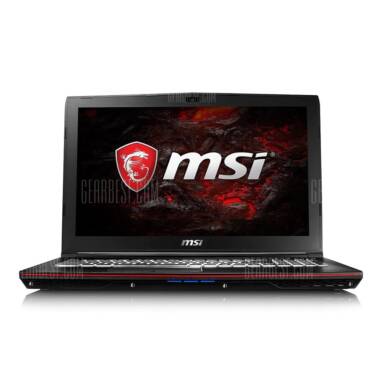 $769 with coupon for MSI GP62M 7RE – 817CN Gaming Laptop  –  BLACK from GearBest