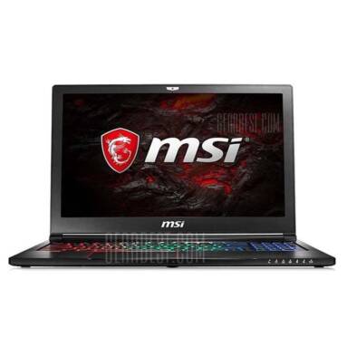 $1811 flashsale for MSI GS63VR 7RF – 258CN Gaming Laptop  –  BLACK from GearBest