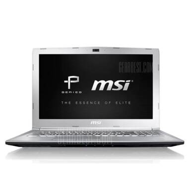 $820 with coupon for MSI PL62 7RC – 005 Gaming Laptop  –  INTERNATIONAL WARRANTY SERVICE  SILVER from GearBest