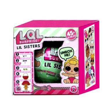 $1.08 OFF1pcs Lil Sister Outrageous Littles Surprise Dolls,free shipping $3.26(Code:MT2551) from TOMTOP Technology Co., Ltd