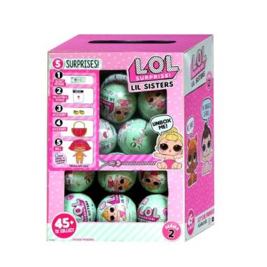 $23 OFF 24pcs Lil Sister Outrageous Littles Surprise Dolls,free shipping $24.99(Code:MT2554) from TOMTOP Technology Co., Ltd