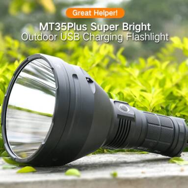 $159 with coupon for MT35Plus Super Bright Outdoor USB Charging Flashlight from GearBest