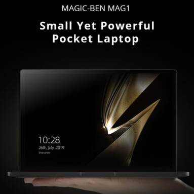 €632 with coupon for Magic-Ben MAG1 4G LTE Pocket Laptop 8.9″ IPS Touchscreen 2560*1600 Intel Core m3-8100y 16GB Memory 512GB SSD EU WAREHOUSE from GEEKBUYING