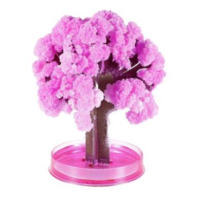 $2 flashsale for Magical Sakura Paper Growing Tree  –  PINK from GearBest