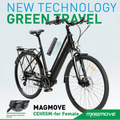 €1745 with coupon for Magmove 700C 250W 28 Inch Bafang Mid Motor Step-through Electric Bike 36V 13AH 60km 25km/h For Female from EU warehouse BUYBESTGEAR