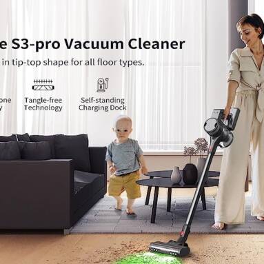 €263 with coupon Maircle S3Pro Tangle-free Cordless Vacuum from HEKKA