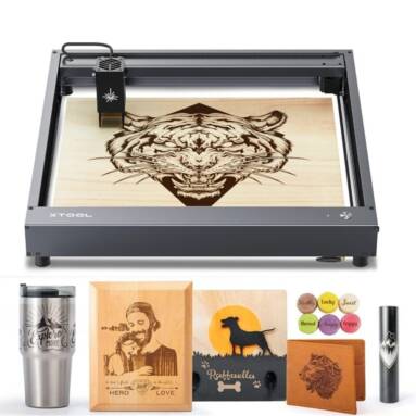 €374 with coupon for Makeblock xTool D1 Laser Engraving Machine 60W DIY CNC Laser Cutter Engraver 10W Dual Laser Eye Protection Compressed Spot Laser Engraving for Metal Wood Stone from BANGGOOD