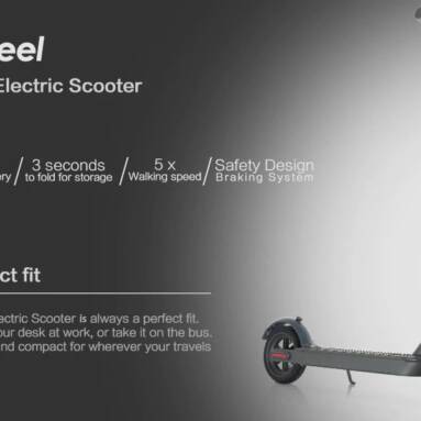 €235 with coupon for Mankeel MK083 8.5inch 350W 36V 7.8Ah Electric Scooter 25-30km Mileage Range 25km/h Max Speed 120kg Max Load from EU warehouse BANGGOOD