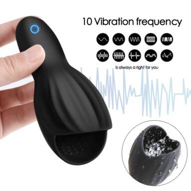 $12 with coupon for Masturbator Massage Vibrator for Male Dick Female Clitoris Stimulator USB Rechargeable Body Massage Toys Waterproof Sex Toys – A from BANGGOOD