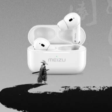 €64 with coupon for Meizu POP Pro TWS Earphone Bluetooth 5.0 Active Noise Cancellation Wireless Earbuds 300mAh Battery from GEARBEST