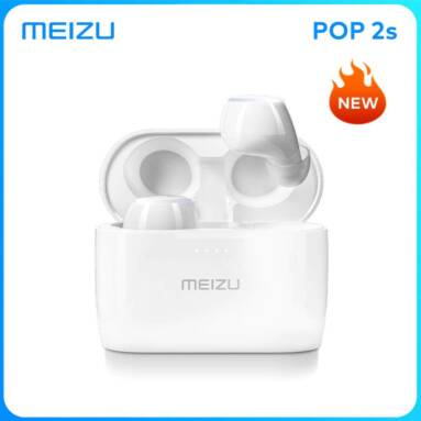 €43 with coupon for Meizu POP2s TWS Earphone Wireless bluetooth V5.0 Stereo Noise Reduction IPX5 Waterproof Smart Touch In-Ear Sports Earbuds with Mic with Charging Case from BANGGOOD