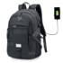 $16 with coupon for Large Capacity Burglar-proof Oxford Cloth Backpack with USB Charging Port – GRAY CLOUD from GearBest