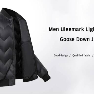 $68 with coupon for Men Uleemark Light Weight Goose Down Jacket from Xiaomi Youpin from GearBest
