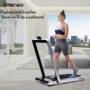 Merax 2.25 HP Electric Folding Treadmill 2-in-1 Running Machine
