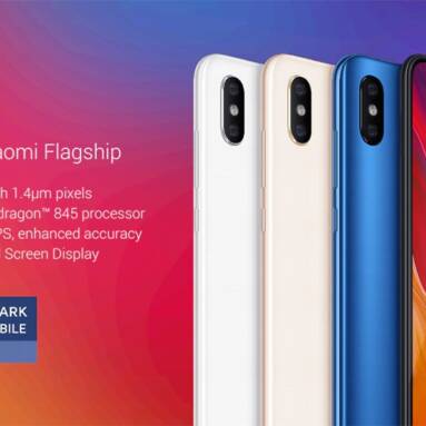 €299 with coupon for Xiaomi Mi 8 4G Phablet 6GB RAM 64GB ROM Global Version – BLACK from GearBest