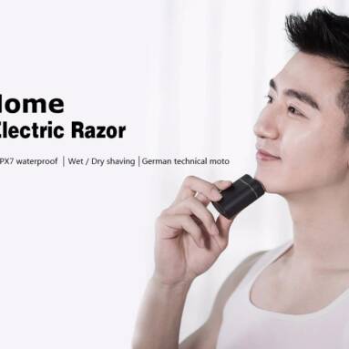 $15 with coupon for Mi Home Waterproof Rechargeable Men Electric Razor from Xiaomi Youpin from GearBest