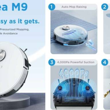€168 with coupon for Midea M9 Robot Vacuum Cleaner from EU warehouse ALIEXPRESS