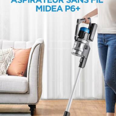€76 with coupon for Midea P6 + cordless hand vacuum cleaner from EU warehouse ALIEXPRESS