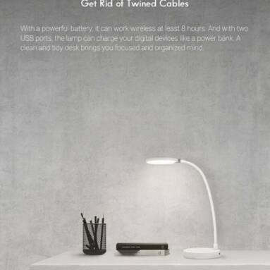 $23 with coupon for Mijia COOWOO U1 Intelligent LED Desk Lamp from Xiaomi Youpin EU warehouse from GearBest