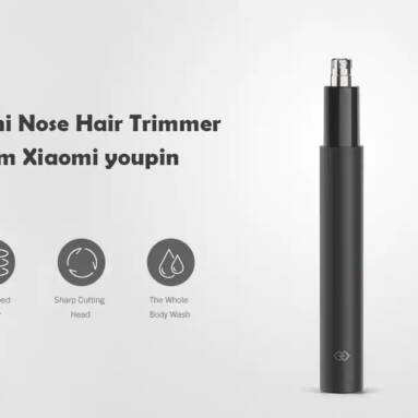 $9 with coupon for Mini Nose Hair Trimmer from Xiaomi youpin from GearBest