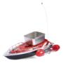 Mini Wireless Remote Control Bait Boat for Finding Fish  -  RED