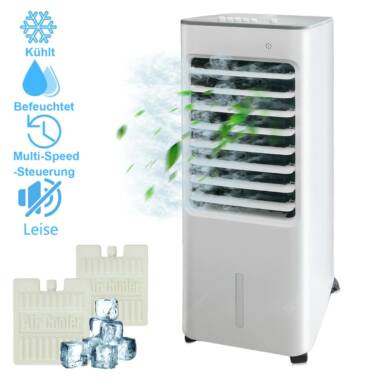 €60 with coupon for Mobile Air Conditioners Air Cooler Air Conditioning 3 Speed Settings 3 in 1 Humidification Fan Speed Settings Air Conditioning Fan – Germany EU Warehouse from GEARBEST