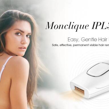 $59 with coupon for Monclique IPL3000 IPL Hair Removal Device Light-based Remover for Long-lasting Smooth Skin from GearBest