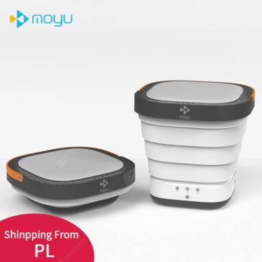 €62 with coupon for Moyu Folding Washing Machine Foldable 3 Washing Duration One Button Drainage Strong Suction Cup for Travel Home – EU Poland Warehouse from GEARBEST