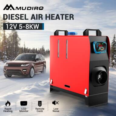 €80 with coupon for Mudiro 8KW DC 12V Car Parking Heater from EU warehouse BANGGOOD