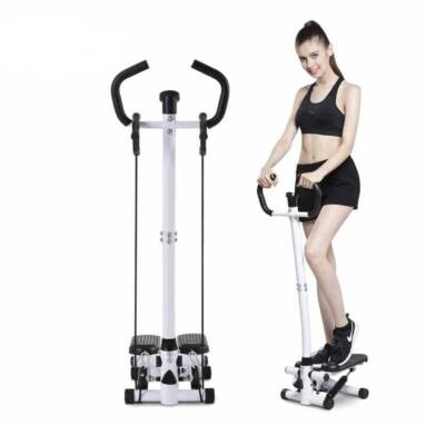€57 with coupon for Multifunctional Hydraulic Handrail Stepper Household Mute Mini Slimming Fitness Equipment Fitness Stepping Machine from EU CZ warehouse BANGGOOD
