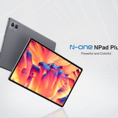 €119 with coupon for N-One NPad Plus Tablet 128GB from EU CZ warehouse BANGGOOD
