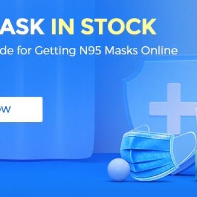 N95 / FPP2 Face Mask in Stock EU US Warehouses from GEARBEST