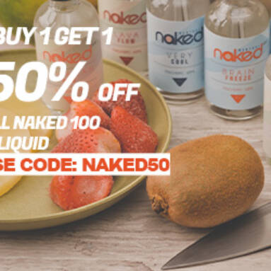 Naked 100 E-liquid BOGO Deal from VaporDNA.com
