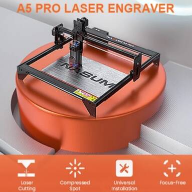 €207 with coupon for NASUM A5 Pro Laser Engraver 40W Fixed Focusing Laser Engraving Cutting Machine from EU ES warehouse BANGGOOD