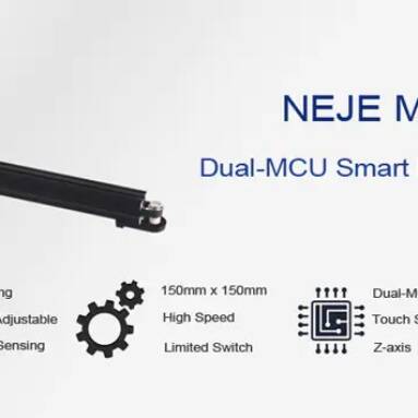 €144 with coupon for NEJE MASTER 7W Personal Laser Engraving Machine – Black EU Plug / 7W from GEARBEST