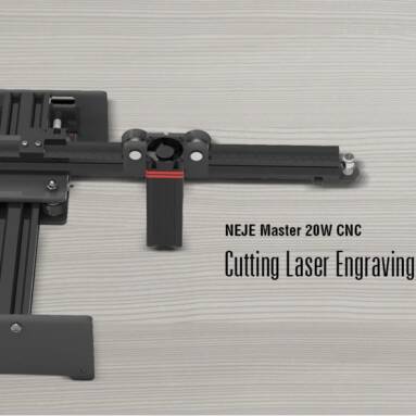 $249 with coupon for NEJE Master 20W CNC Cutting Laser Engraving Machine – Black EU Plug / 20W from GEARBEST