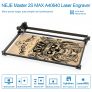 €409 with coupon for NEJE Master 2S Max 40W Laser Engraver Cutter F30130 Module Lightburn Bluetooth APP Control 460x810mm from EU warehouse GEEKBUYING