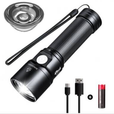 €27 with coupon for NexTool XPH50.2 2000lm 6500K 380m USB-C Rechargeable Flashlight Set With Powerful 26650 Li-ion Battery from BANGGOOD