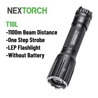 €223 with coupon for NEXTORCH T10L 500lm 1100 Meters Long-shot LEP Flashlight from BANGGOOD