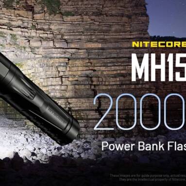 €36 with coupon for NITECORE MH15 Rechargeable LED Flashlight from ALIEXPRESS