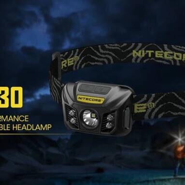 €25 with coupon for NITECORE NU30 LED Headlamp from GearBest