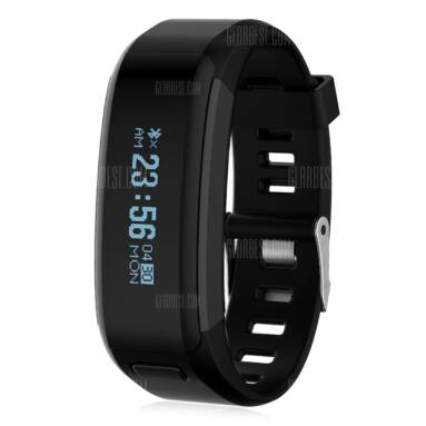 $15 with coupon for NO.1 F1 Tech Watch Smart Bracelet Black from GearBest