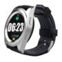 NO.1 G6 Bluetooth 4.0 Heart Rate Monitor Smart Watch  -  TPU STRAP  SILVER 